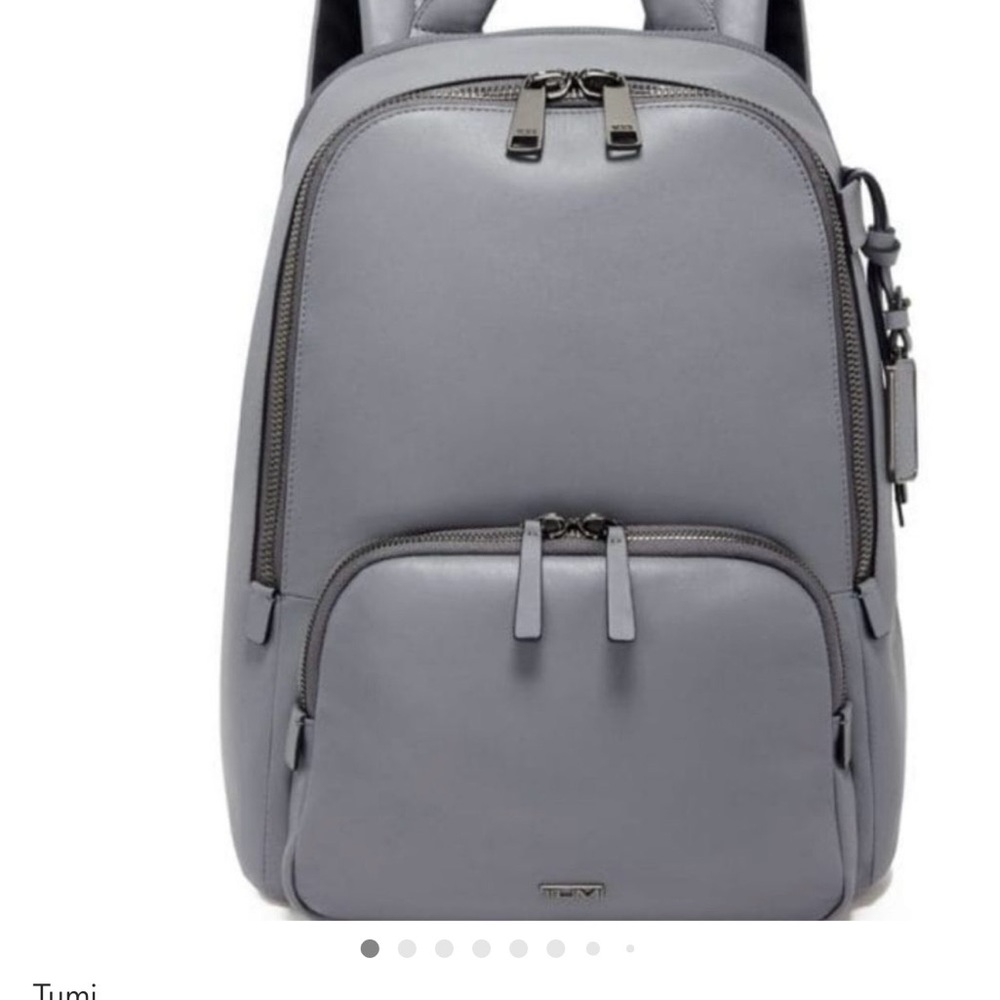 Tumi Voyager Gray Backpack fo
